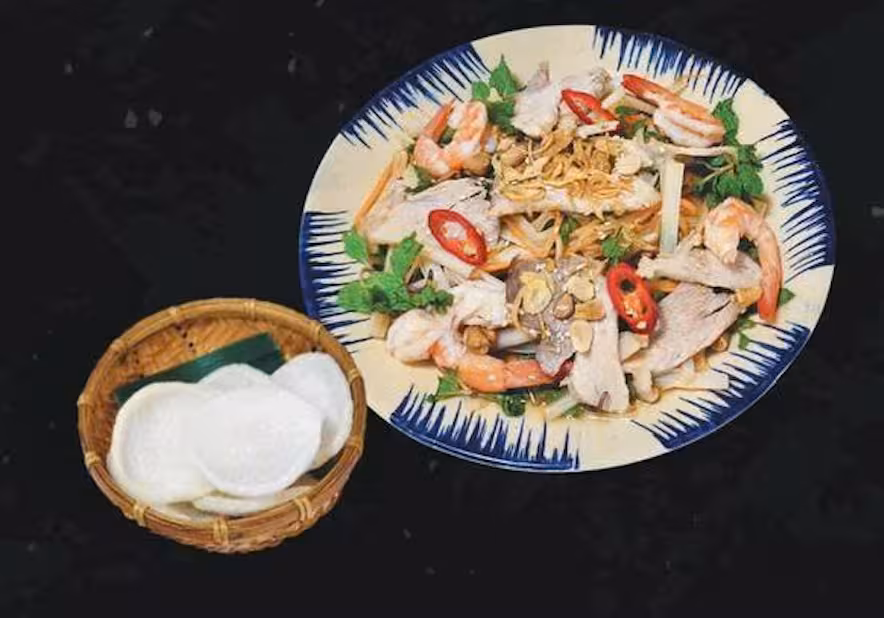 Lotus Stem Salad with Pork & Shrimp