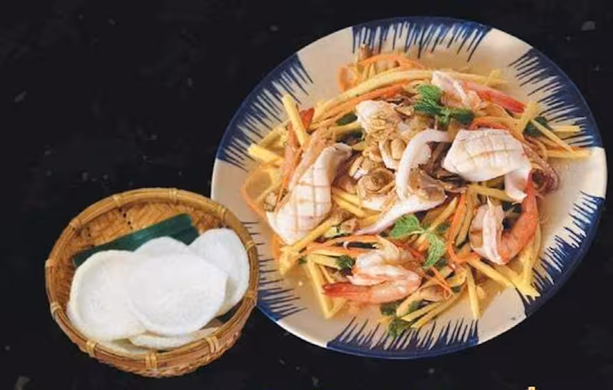 Green Mango Seafood Salad